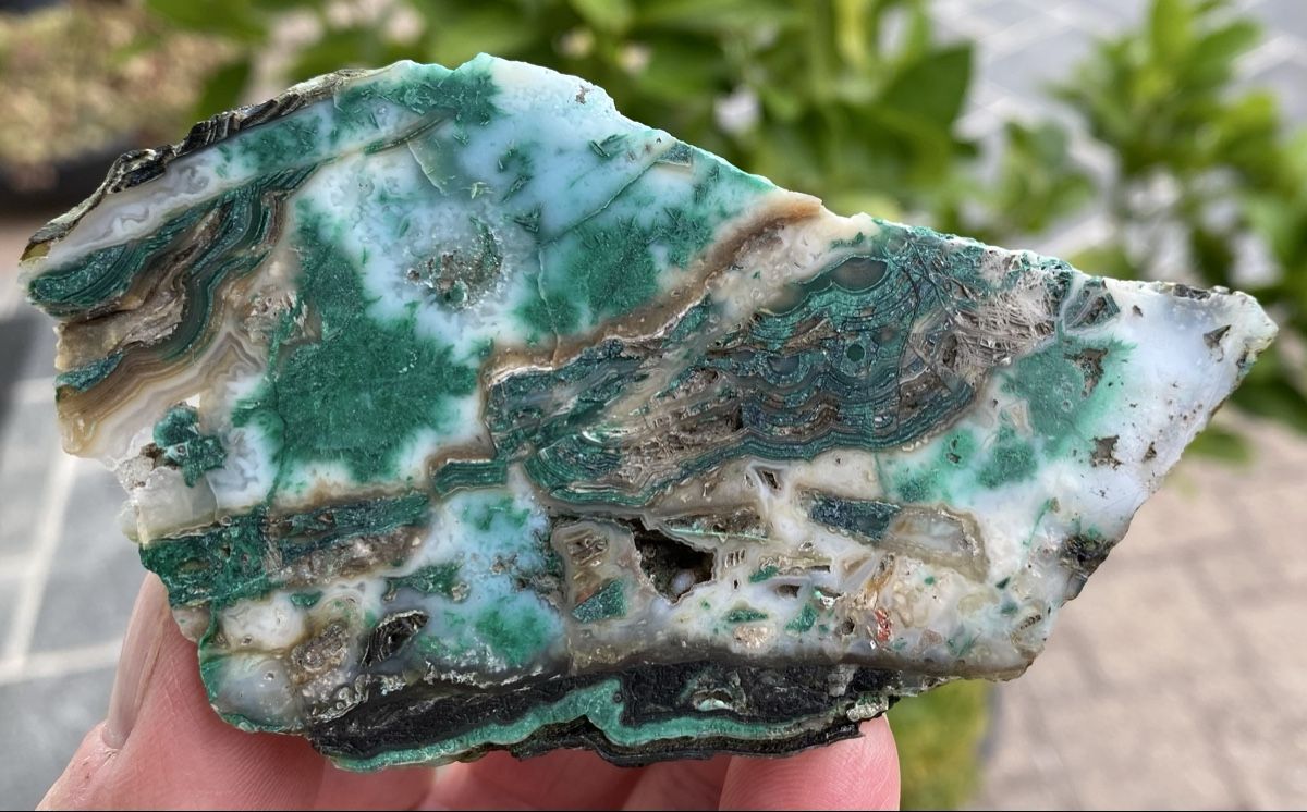 Minerali & Pietre curative: Schönes Stück Malachit Azurit  – Usato da Selzach venduto da 321compac 1