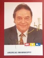 Andreas Mannkopff 1939-2015 Autogramm Fotopostkarte 10x15cm