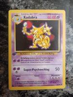 Pokémon Karte Kadabra 1st Edition Basis Set 