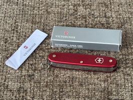 Altes Sackmesser VICTORINOX Pioneer Alox Rouge „SMS“ TOP RAR