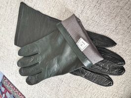 Gants en cuir nappa souple Handschuhe Mit 100% Seidenfutter