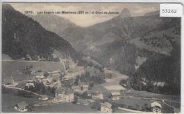Les Avants sur Montreux et Dent de Jaman