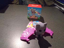 Katze mit Flügel, Adopt me! grau, Mc Donalds