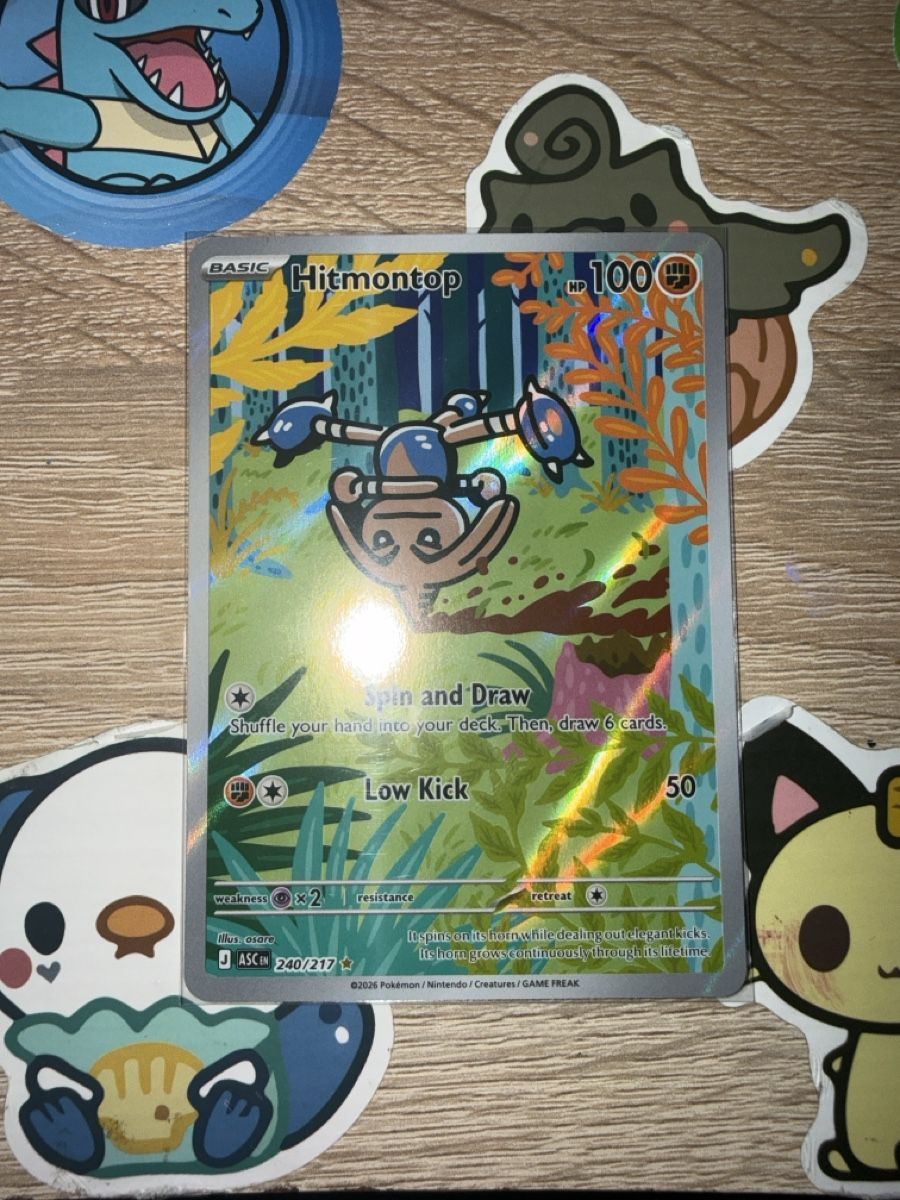 Pokémon Carte collezionabili: Hitmontop IR me2.5 – Nuovo (secondo la descrizione) da St-Maurice venduto da Whatty