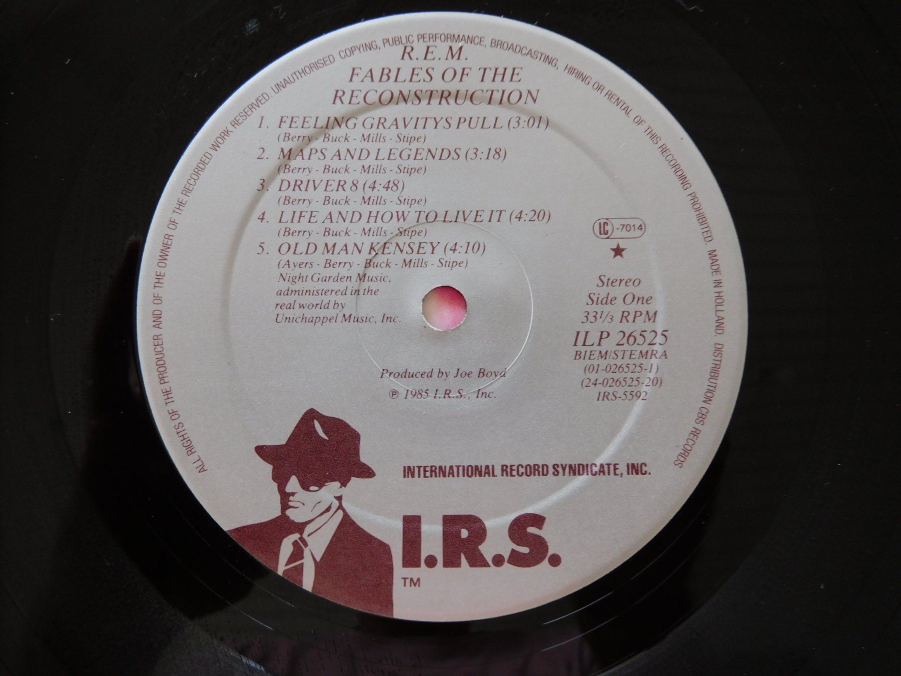 Schallplatten: R.E.M. - Fables Of The Reconstruction – Gebraucht aus Emmenbrücke von Dickens 3