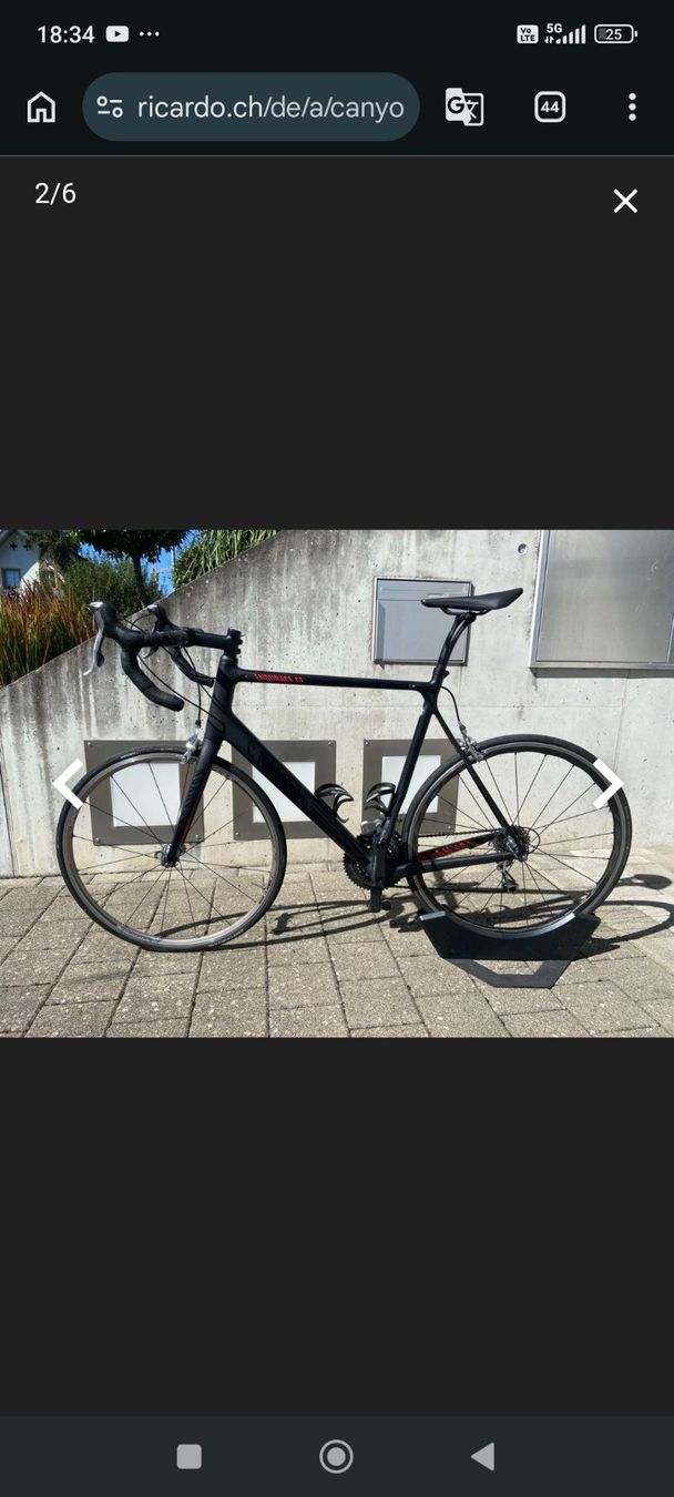 Canyon Biciclette: Canyon Endurance CF, Ultegra, XL – Usato da Buchs SG venduto da Firestarter2.0 1