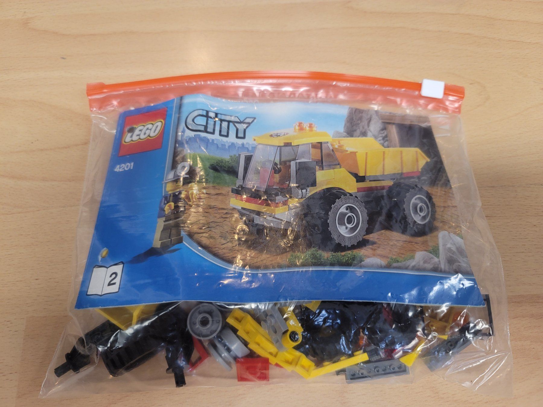 Lego Giocattoli: Lego 4201 - Lego City Kipplaster – Usato da Seuzach venduto da Tadpeyn