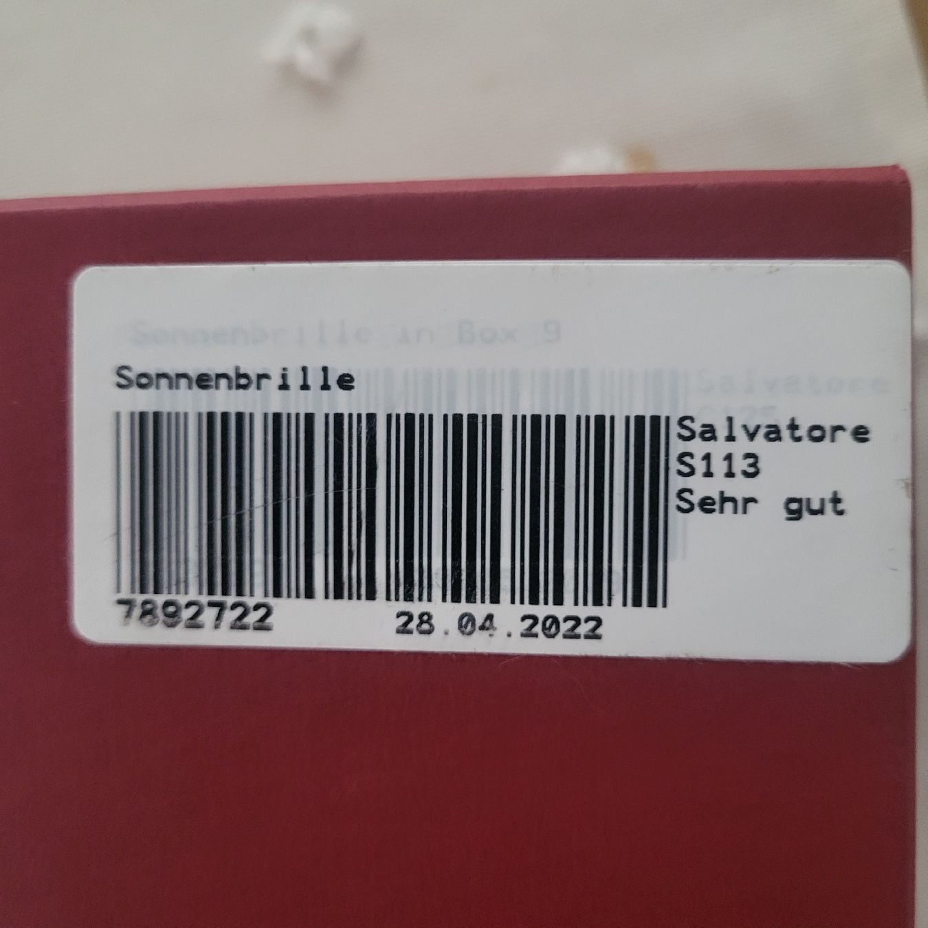 Salvatore Ferragamo Occhiali & Lenti: sonnenbrille S. Ferragamo – Usato da Rickenbach b. Wil venduto da diepe 2