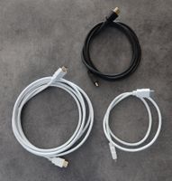 3 HDMI-Kabel, 3m, 1.8m und 1m
