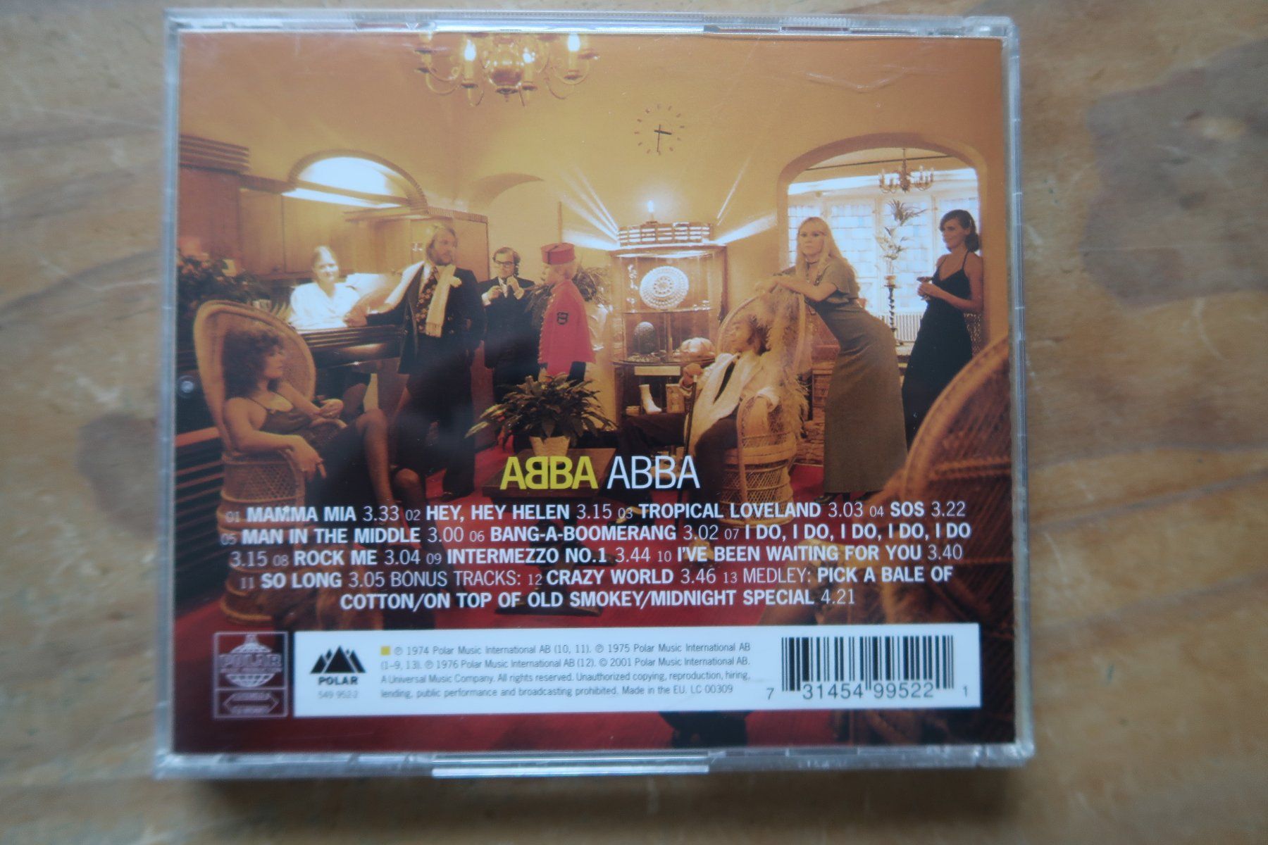 CD: ABBA - ST - BONUS TRACKS - CD – Usato da Basel venduto da Patiscat 1