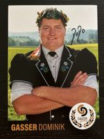 Gasser Dominik, seltene Autogrammkarte-Schwinger! (57)