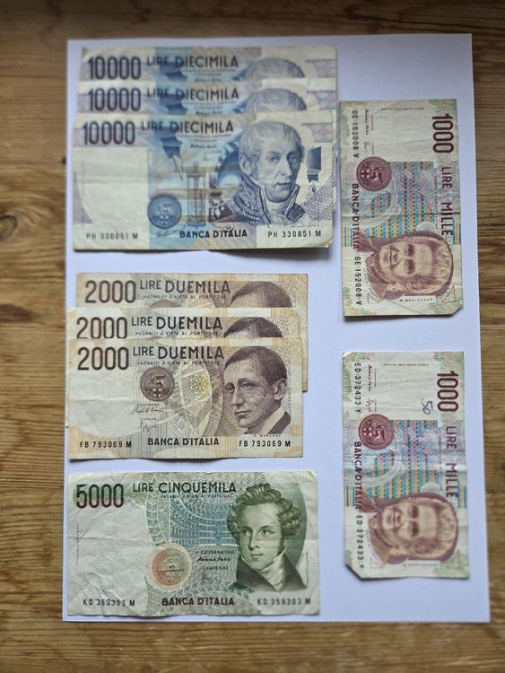 43000 lire italienne (Gebraucht) in ZERNEZ für CHF 10 – mit Lieferung ...
