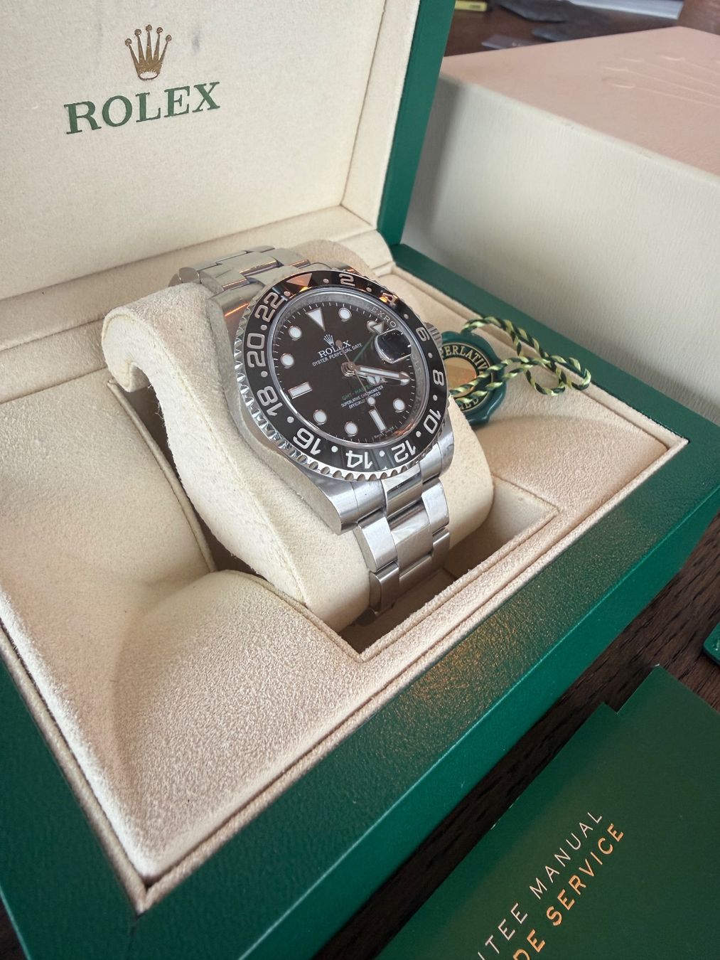 Rolex Orologi: Rolex GMT Master II Fullset - 116710LN – Usato da Reichenburg venduto da schpidy