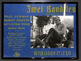 Filmplakat Paul Newman "Butch Cassidy and the Sundance Kid"