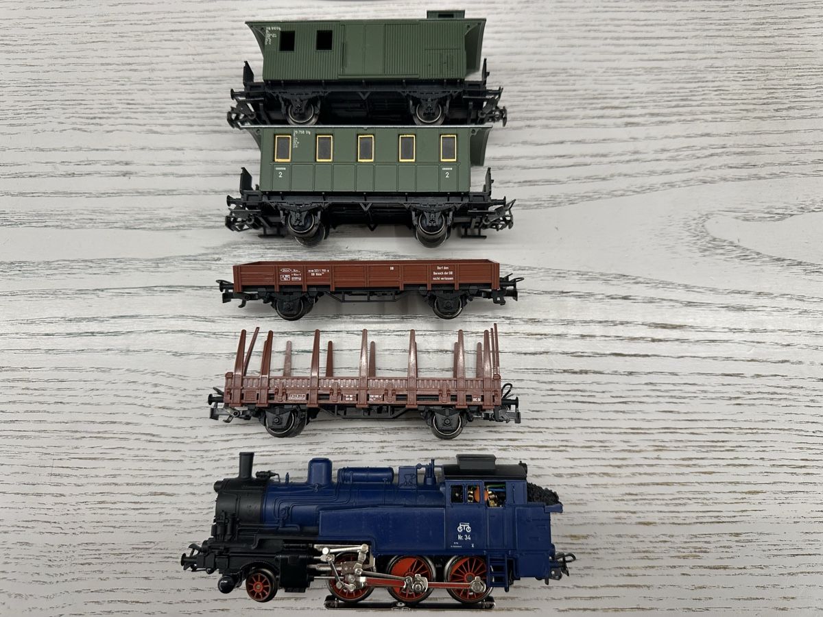 Märklin Modellini di ferrovie: Märklin 29175 DB BR 74 Zugset digital – Usato da Lupsingen venduto da New-Haven 2