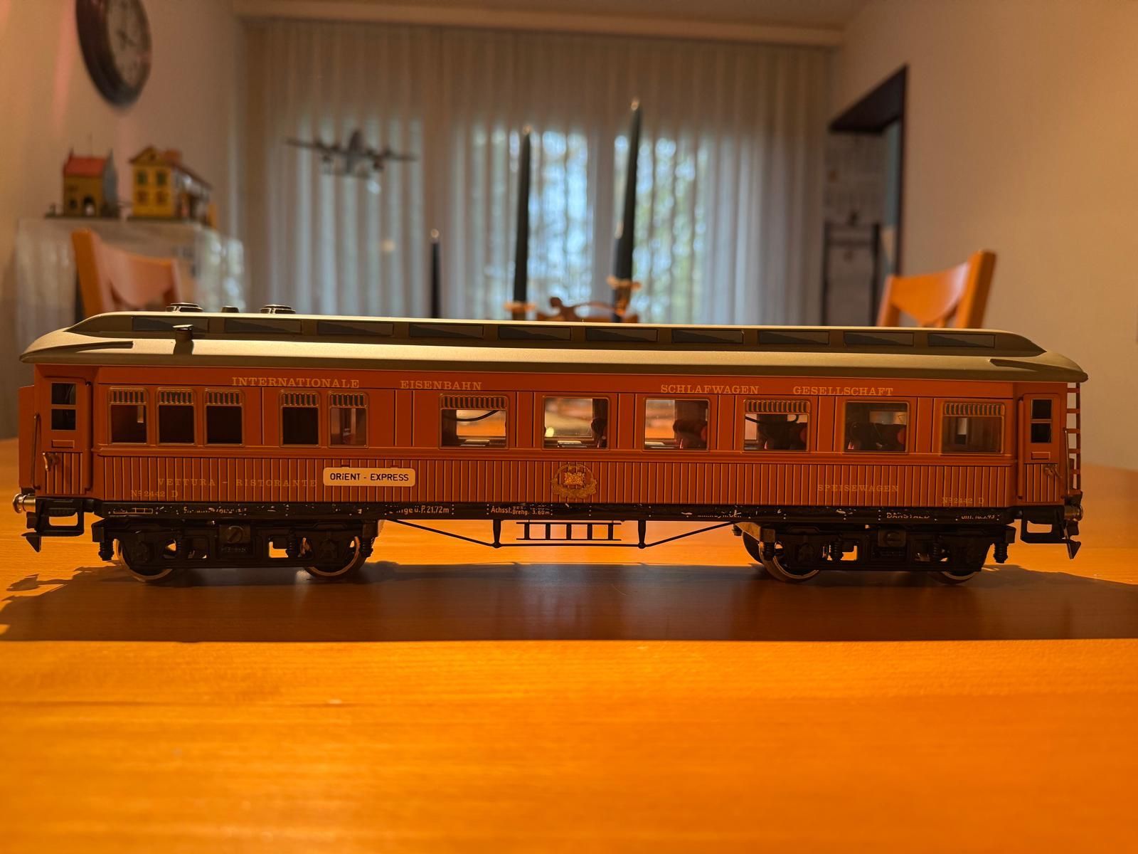 Modellini di ferrovie: DARSTAED- Speisewagen 40cm. – Usato da Winterthur venduto da Be46