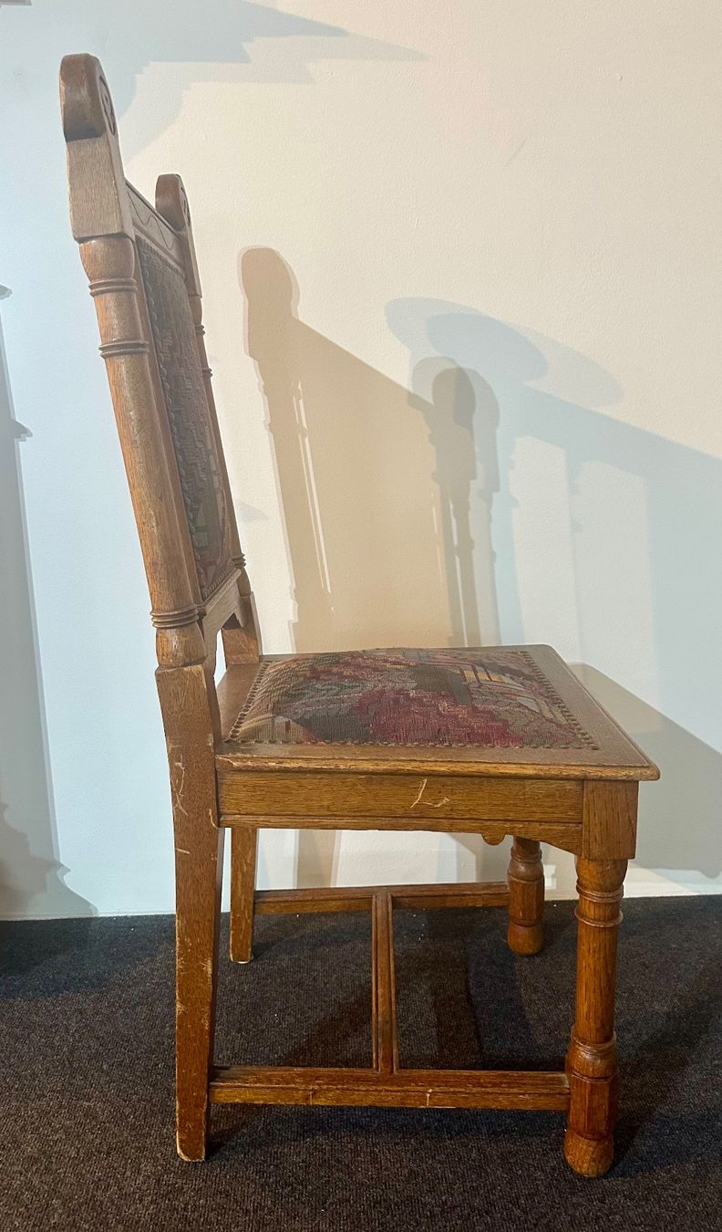 Stühle: Stuhl aus massivem Holz im Barockstil – Gebraucht aus Basel von artthings4you 3