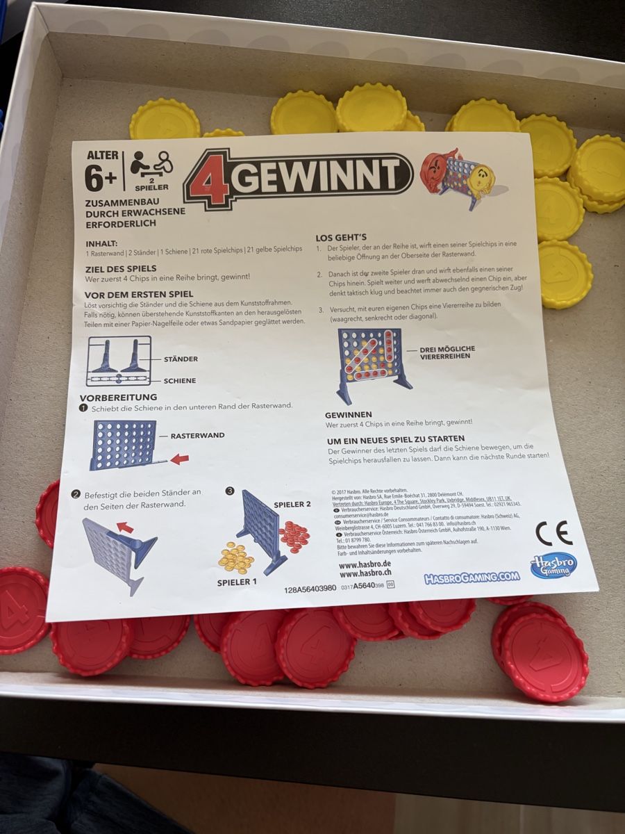 Hasbro Jeux: 4 Gewiinnt / Connect 4 – D'occasion à Münchenstein par ArleneLM 2