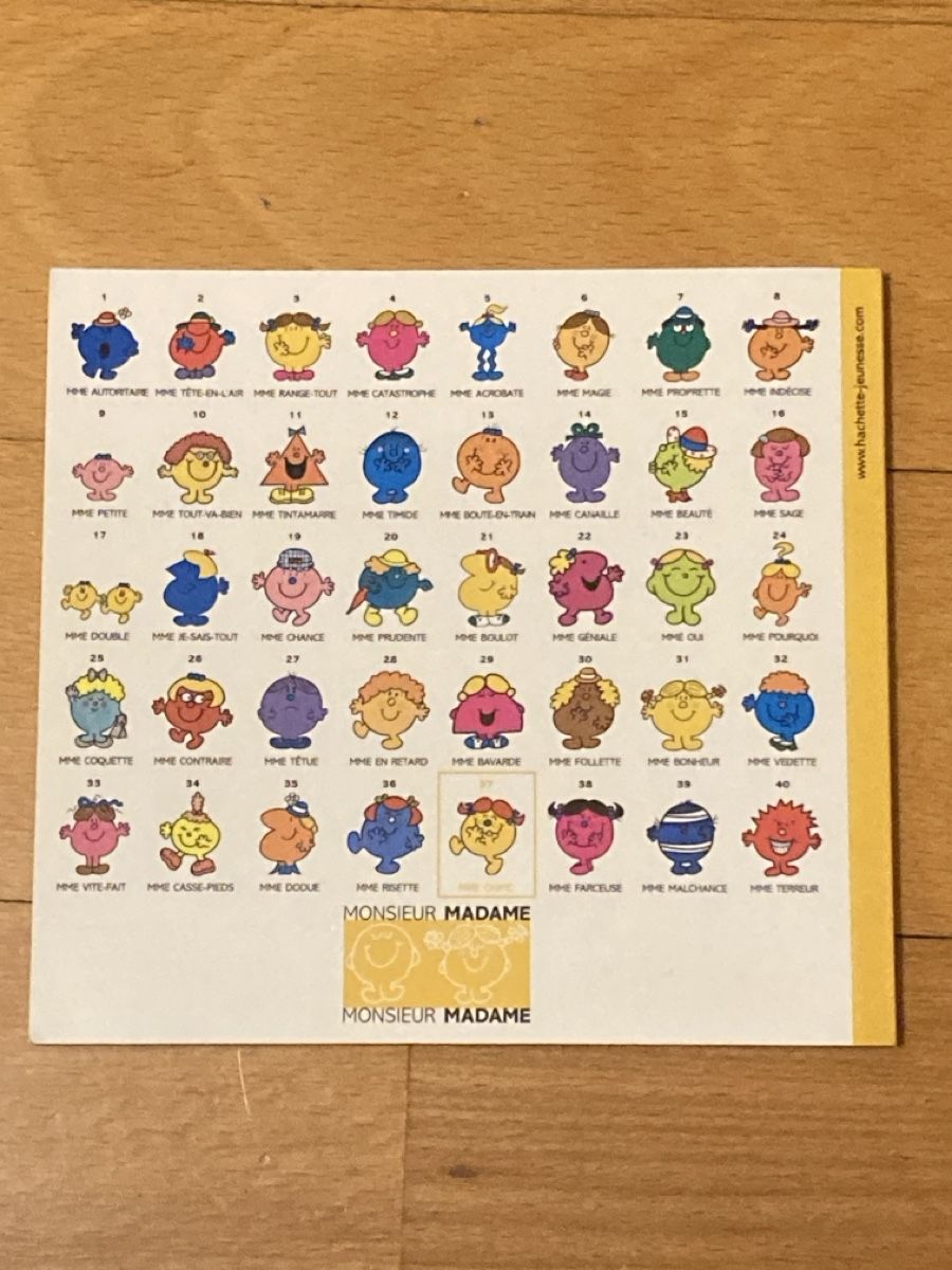 Libri: Mme Chipie série des M/Mme – Usato da Uvrier venduto da SzymonClivaz 1