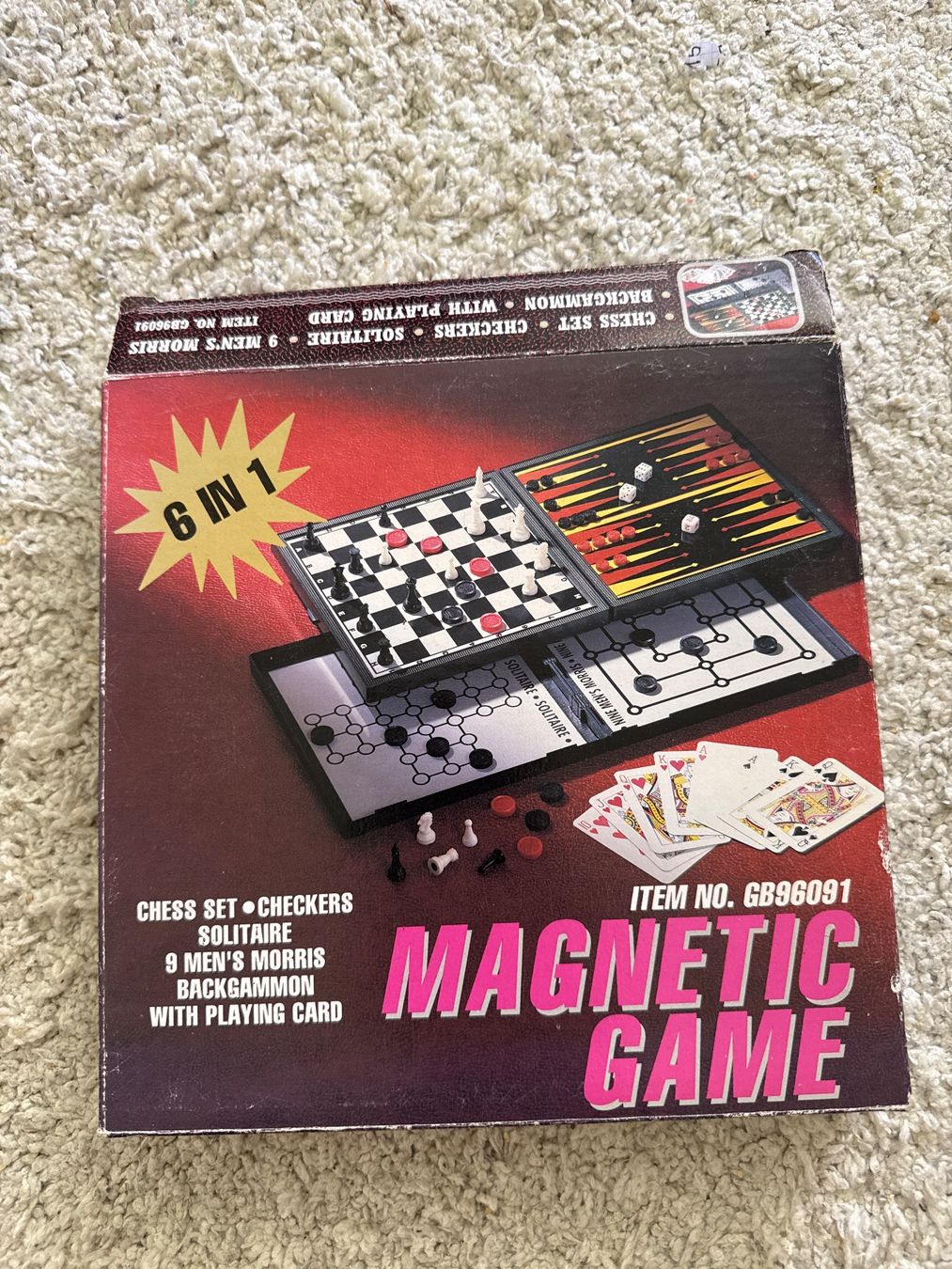 Giochi: Magnetic Game 6 in 1 – Usato da Küsnacht ZH venduto da nat_m97w