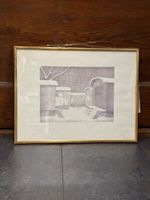 The camp de Jean Blailé - Crayon sur papier 23x30 cm