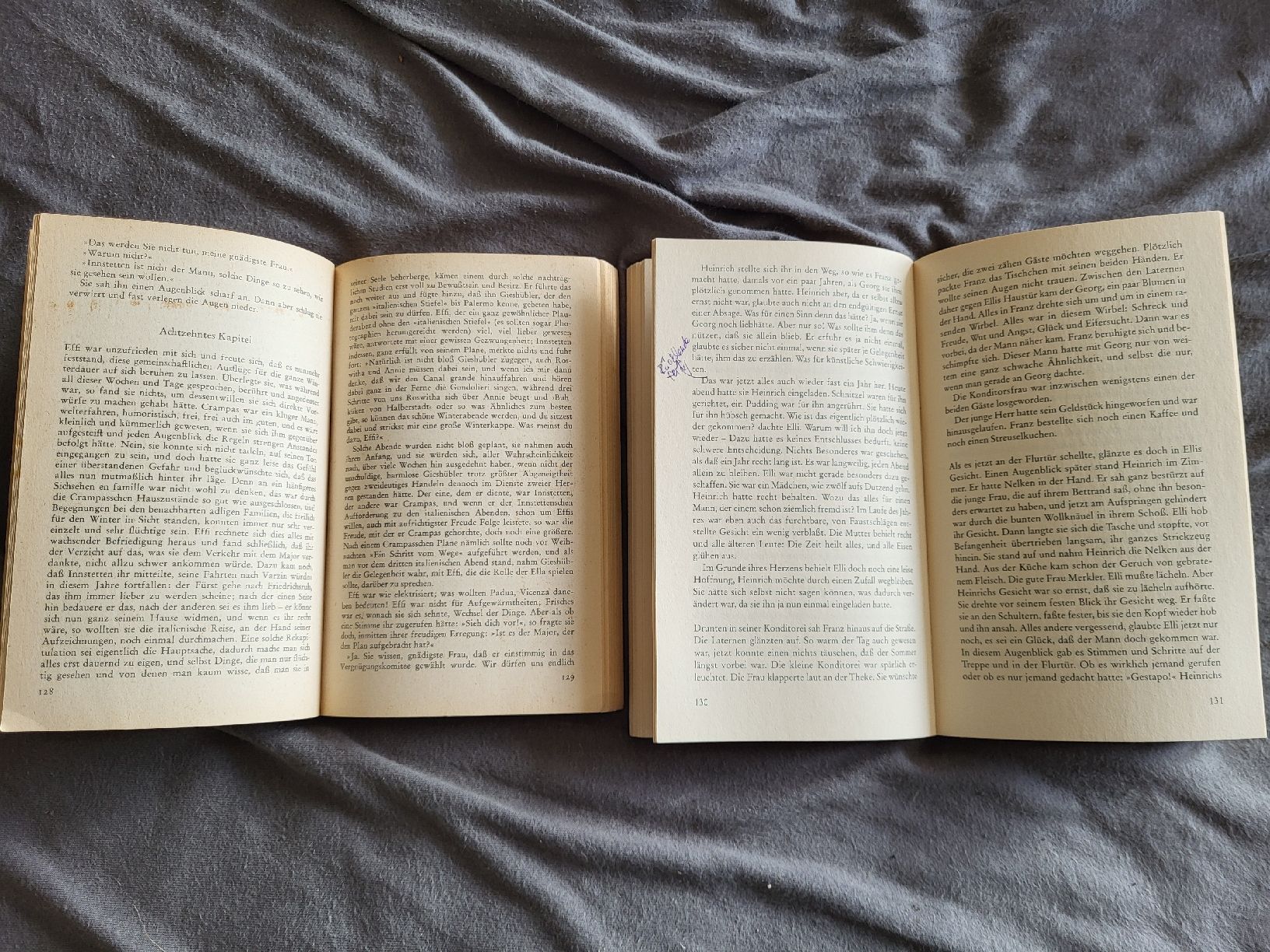 Libri: Effi Briest und Das siebte Kreuz – Usato da Aarburg venduto da Misohn 1