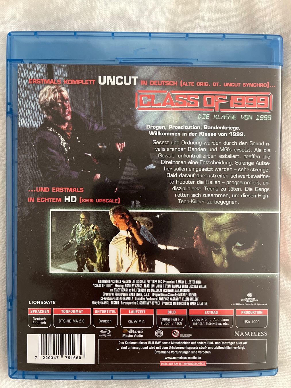 Tutti i DVDs: Class of 1999 – Usato da Basel venduto da patku79 1