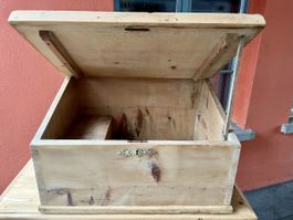 Antiker Sekretär Aufsatz aus Arvenholz