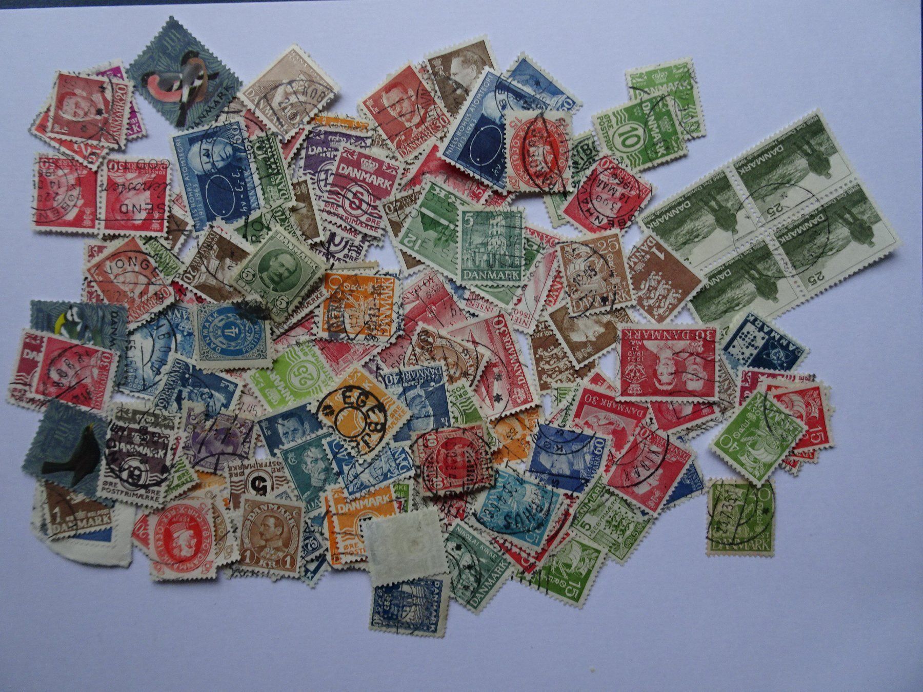 Alle Briefmarken: Div. Dänemark – Gebraucht aus Aadorf von Chnorli-Furz