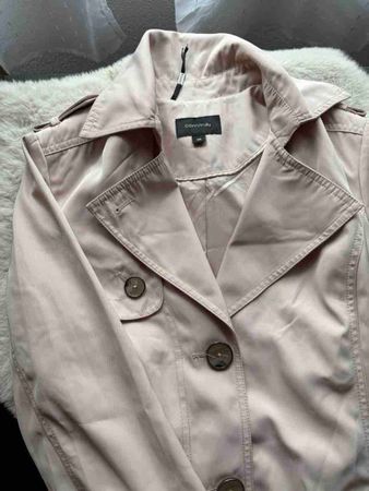 Comma Trenchcoat Damen Mantel Rosa Grösse 34 neuwertig
