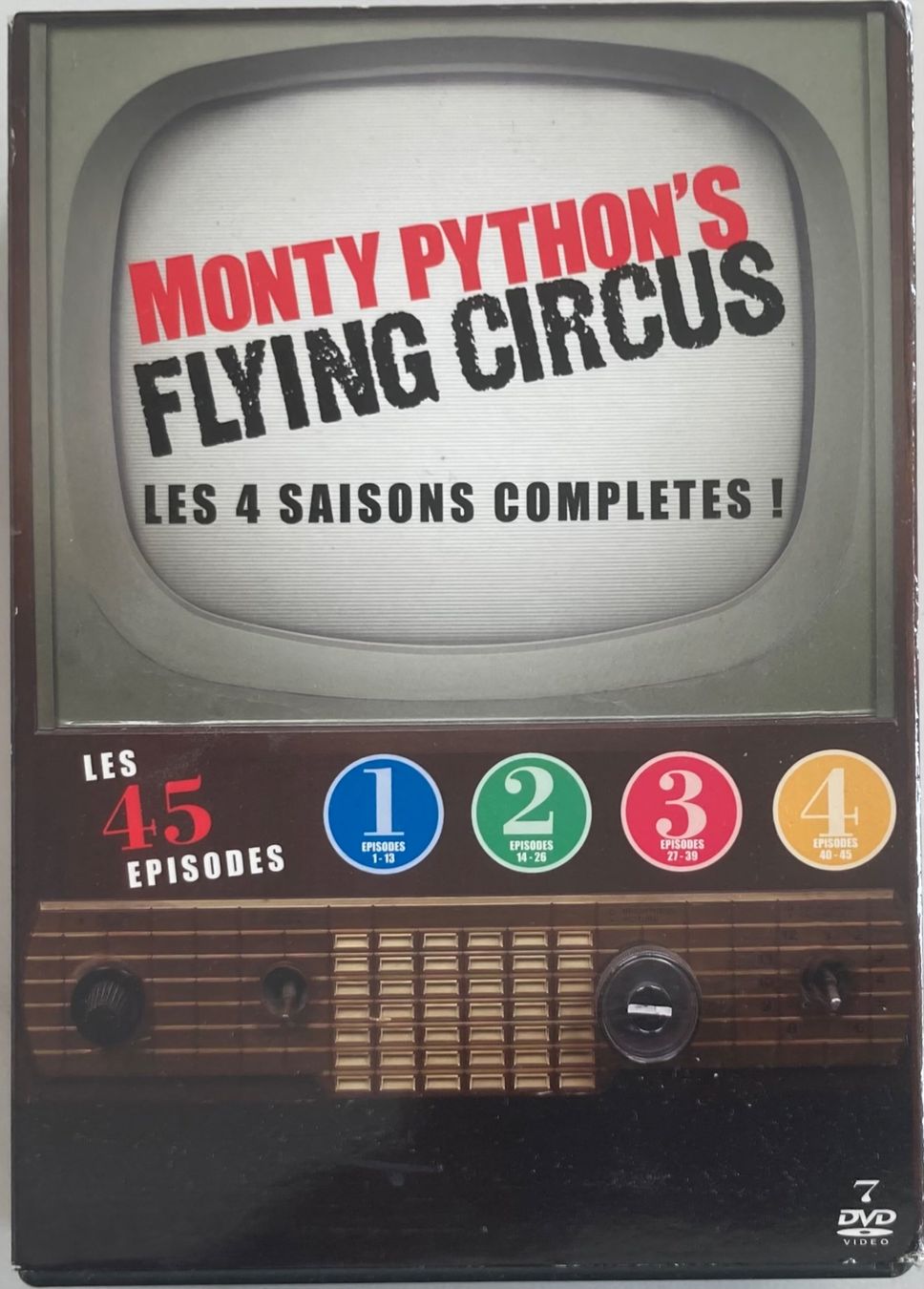 Tutti i DVDs: MONTY PYTHON'S - FLYING CIRCUS (LES 4 SAISONS COMPLETES !) – Usato da Poliez-Pittet venduto da Newtown-Records