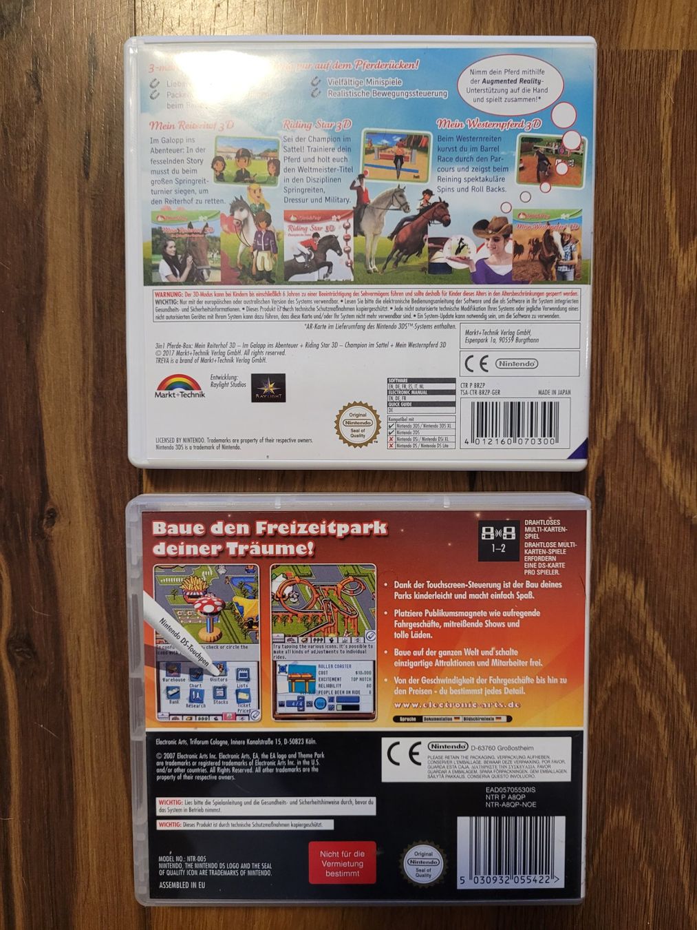 Nintendo Giochi: Nintendo 3DS / DS Pferde & Pony Box 3in1 & Theme Park – Usato da Sevelen venduto da ste_ph9z 1