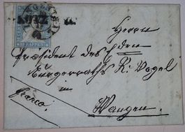 Strubelbrief 23E.a Lotzwil - Wangen + Att Kat. 1100