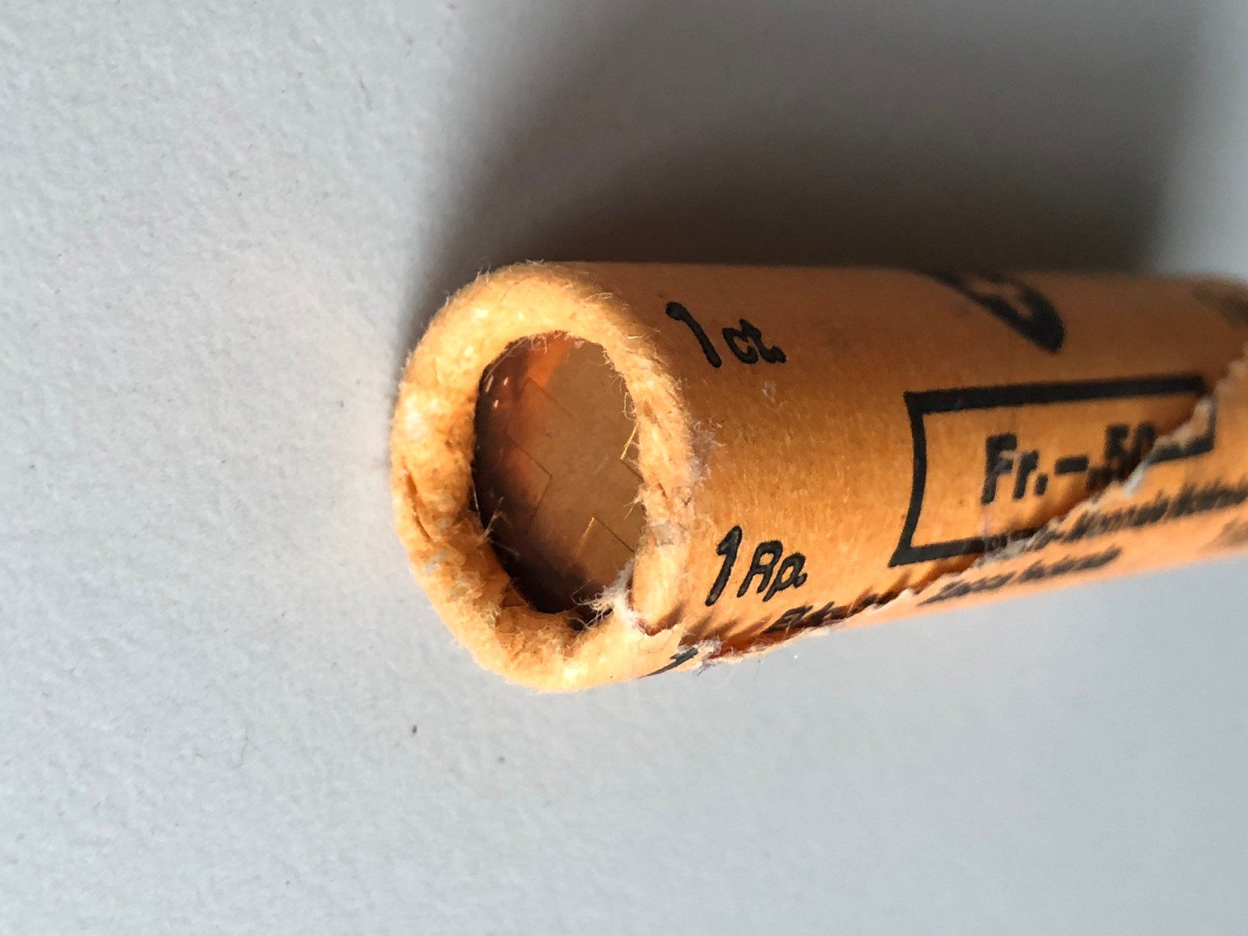 Tutti le monete: 1 Rp. Originalrolle 1990  Gratis Versand – Nuovo e nell'imballaggio originale da Schötz venduto da Odpa 1