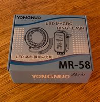 Yongnuo MR-58 LED Makro Ringblitz / Ringlicht – OVP