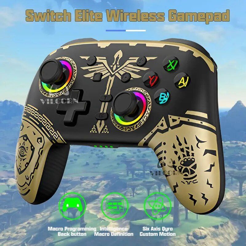 Controller: Kabelloser controller Gamepad Nintendo Pro Switch oled/Lite – Neu und originalverpackt aus Genève von Top-Trend