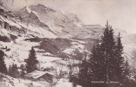 Wengen im Winter