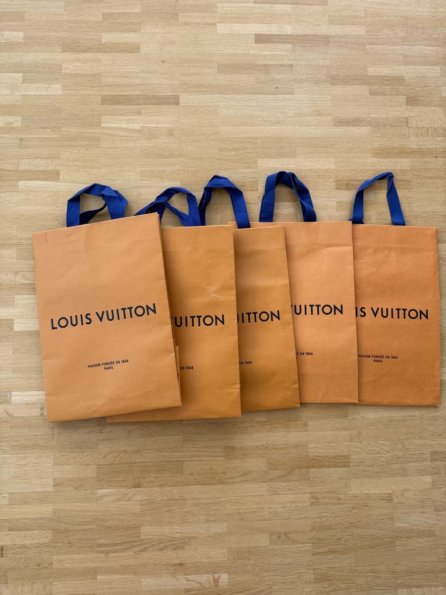 Borse: 5 Louis Vuitton Papiertragetaschen gebrauchter Zustannd – Usato da Winterthur venduto da -BeHappy24- 1