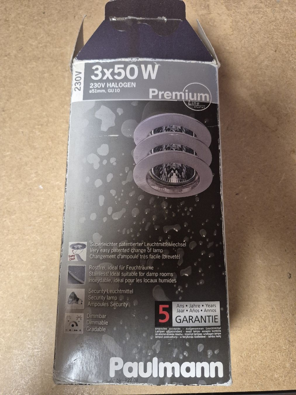 Paulmann Kronleuchter & Deckenlampen: Paulmann Einbaustrahler 3er Set 230V GU10  – Neu (gemäss Beschreibung) aus Ziefen von Mallory43