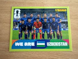 Panini FIFA WM 2026 Sticker Uzbekistan UZB 13