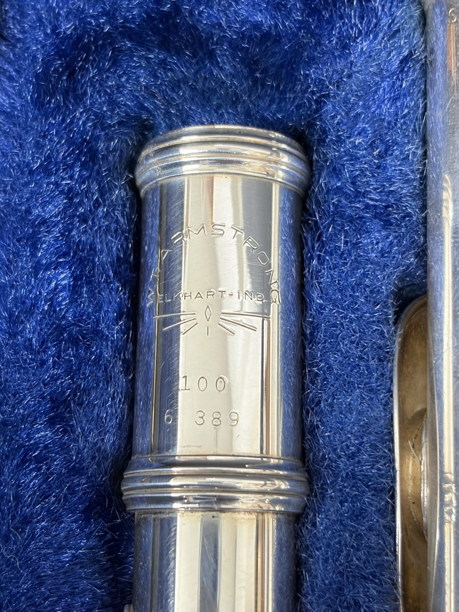 Strumenti musicali: Armstrong Mod 100, Silberkopf Querflöte, Elkhart – Usato da Dietikon venduto da cre8different 1