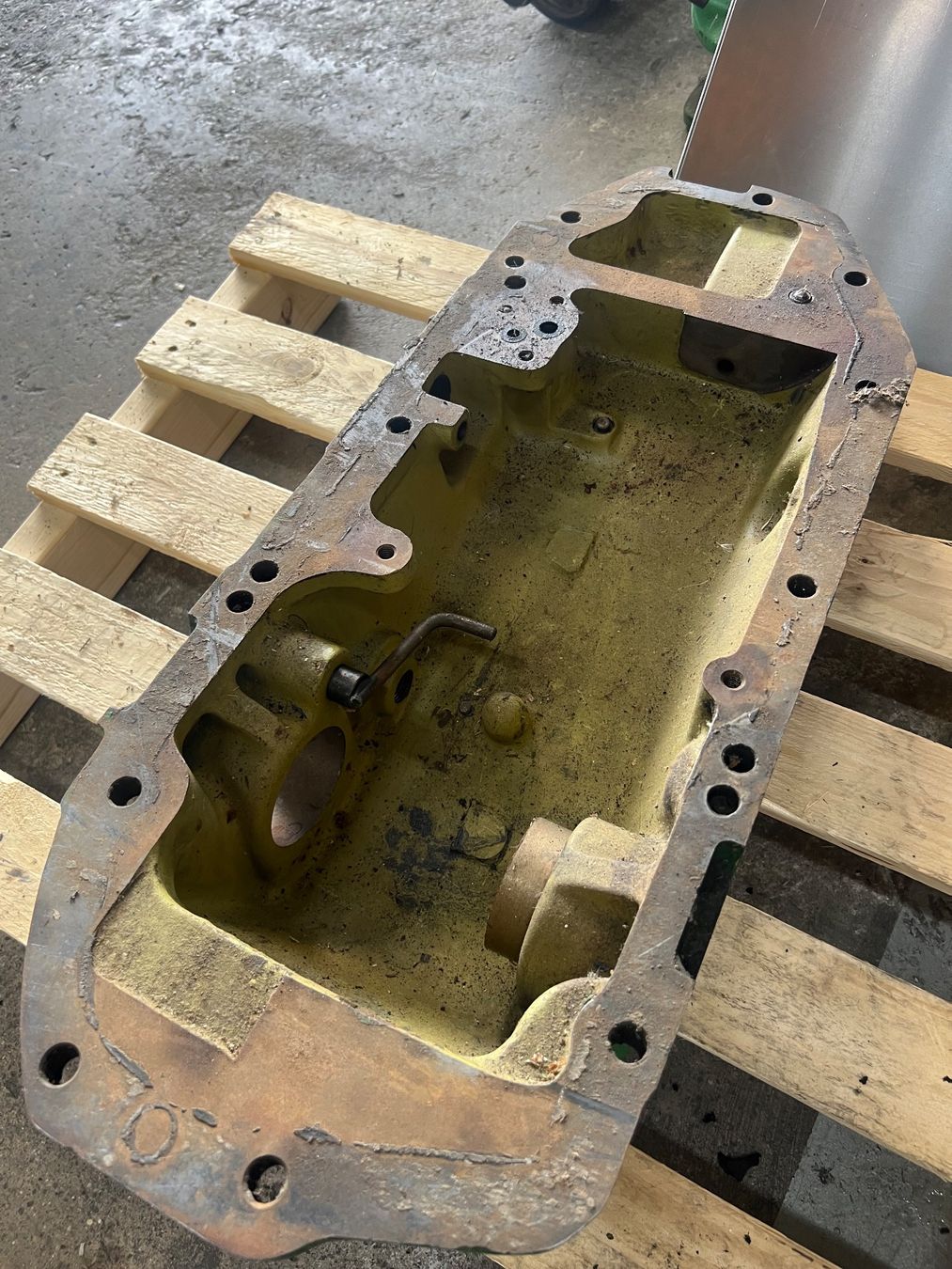 John Deere Trattori: Hydraulikgehäuse John Deere 1020/1120 – Usato da Bleienbach venduto da sch_wh9d 3