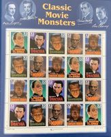 1996 USA - Classic Movie Monsters - Bogen Postfrisch