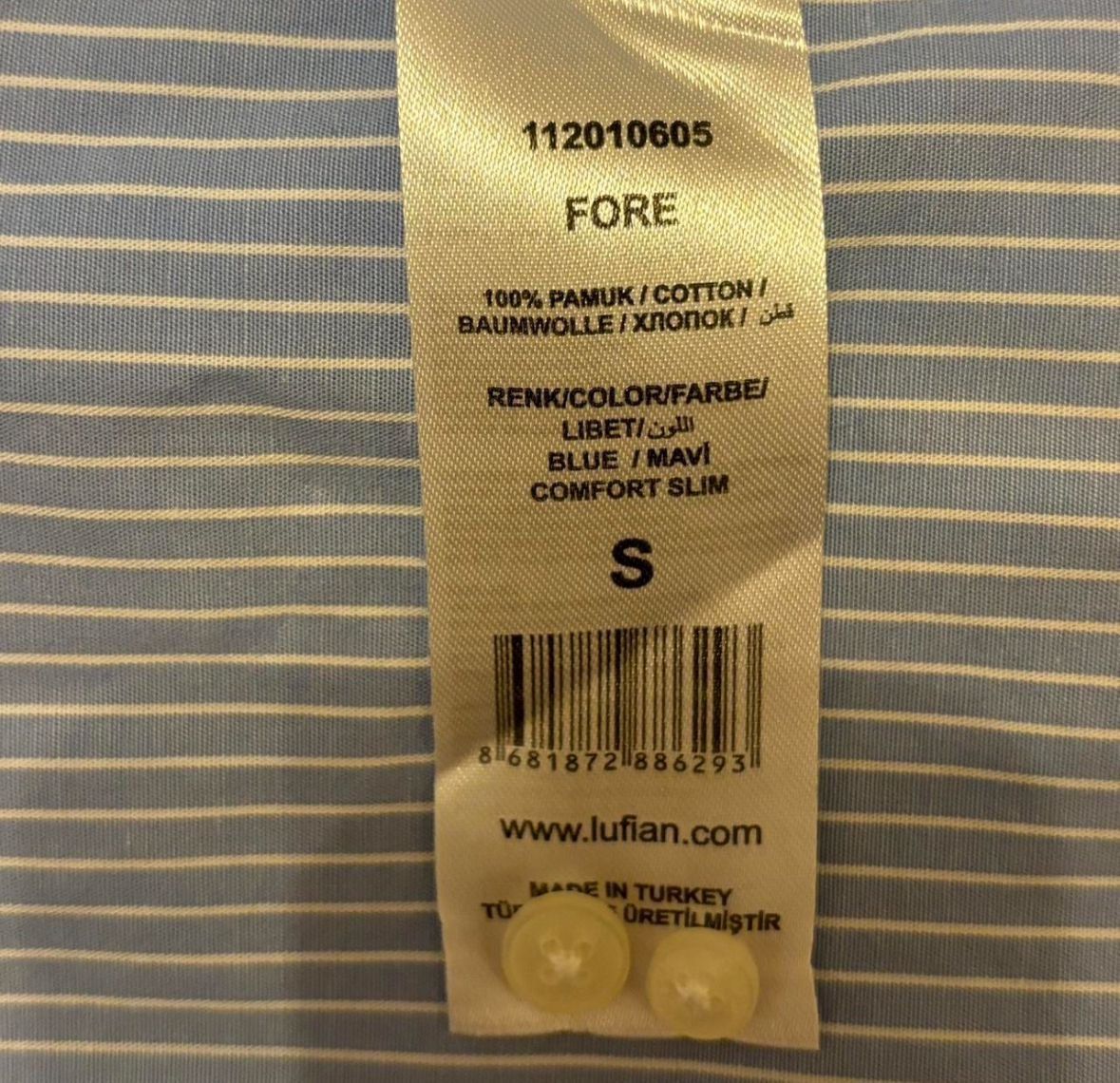 Camicie: LUFIAN Herrenhemd Gr. S – Nuovo e nell'imballaggio originale da Kriens venduto da Na_Ro 4