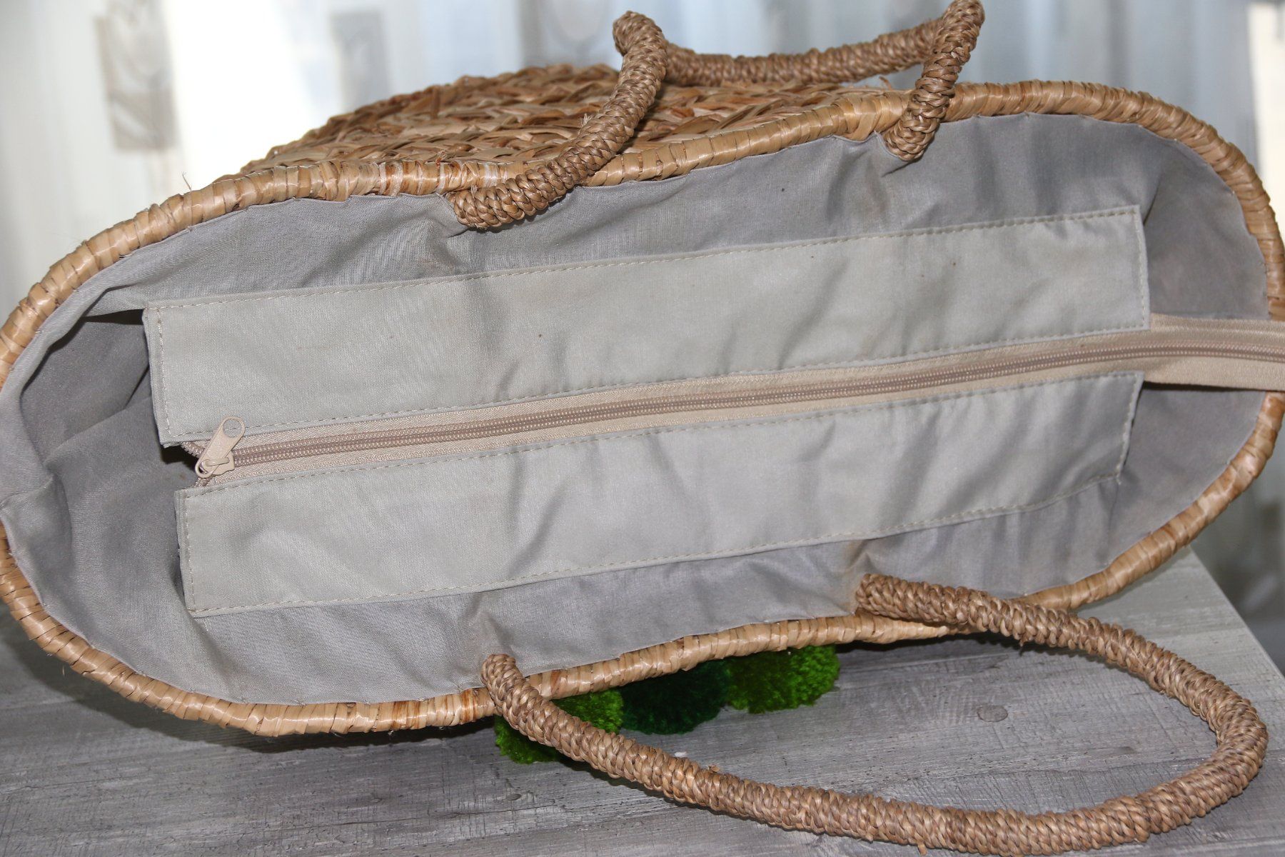 Borse da donna: Stylische grosse Korbtasche / Strandtasche / Strohtasche – Nuovo (secondo la descrizione) da Oberwil-Lieli venduto da Svetlana28 4