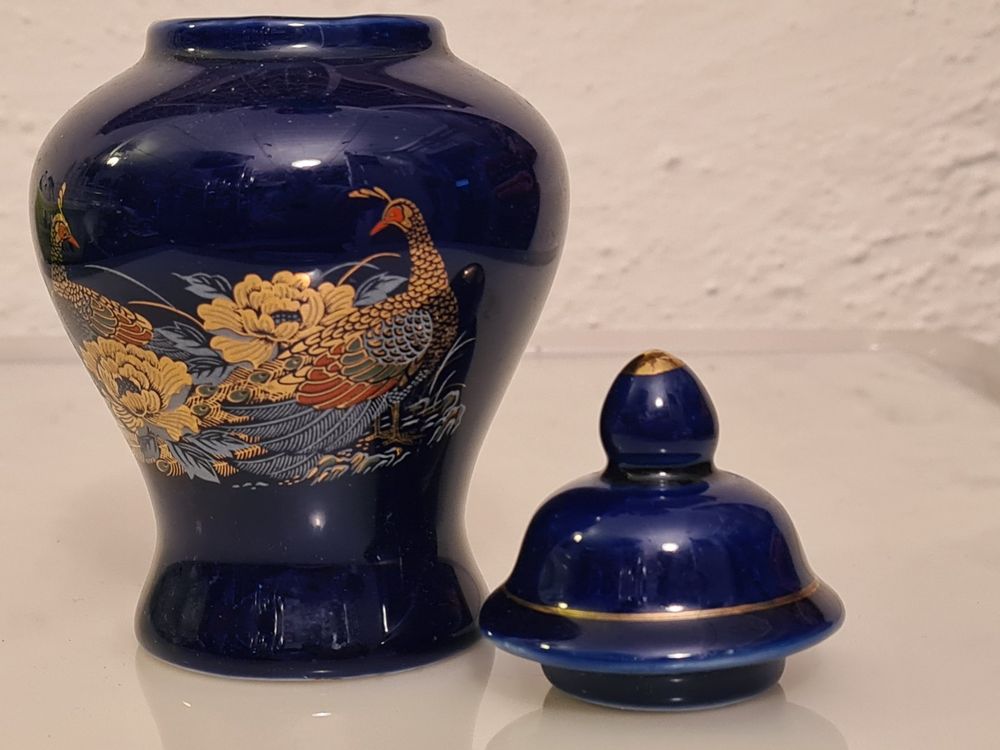 Vase mit Deckel Kaufen auf Ricardo