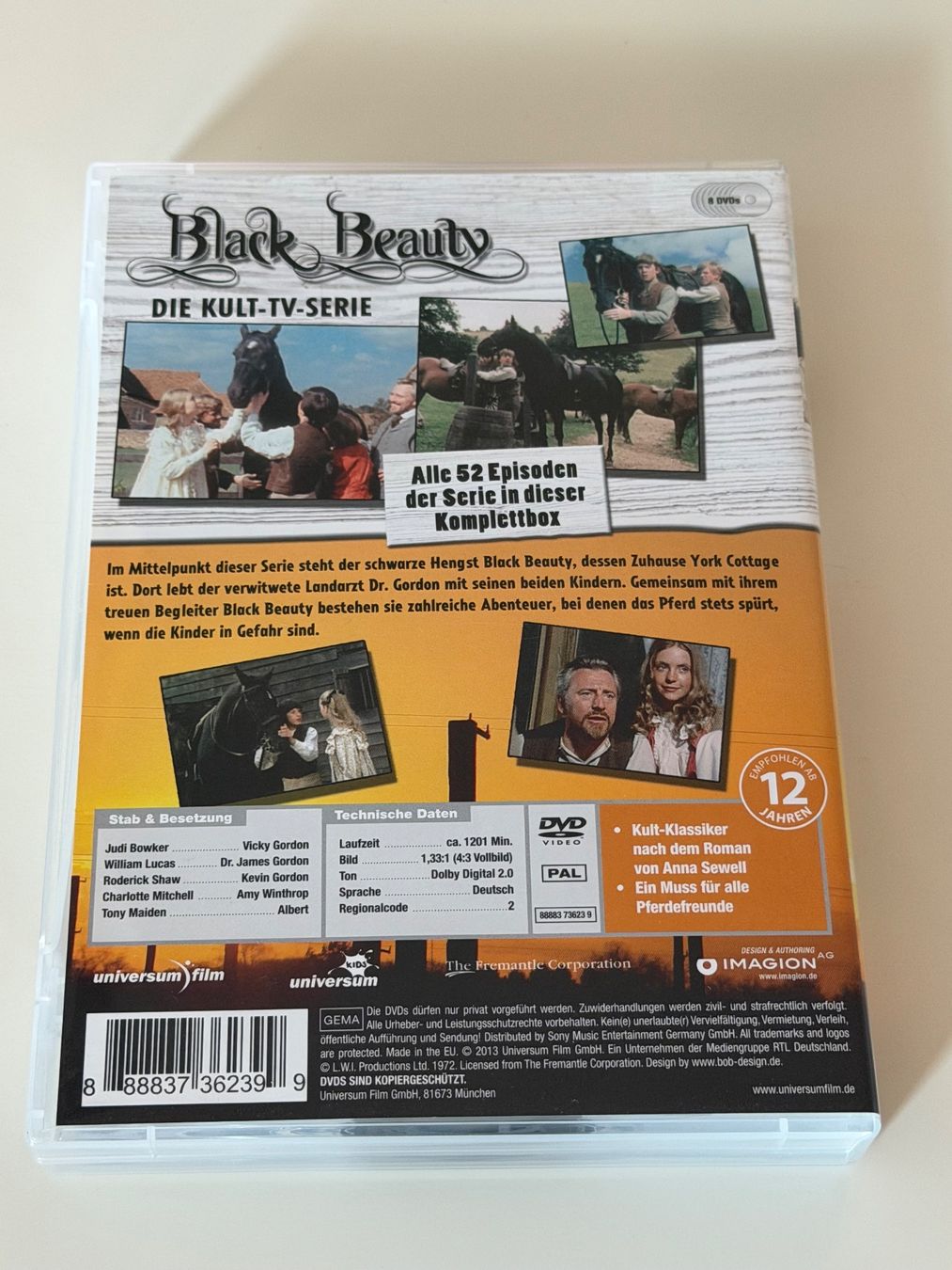 Tous les DVDs: Black Beauty Komplettbox 8 DVDs – D'occasion à Altstätten SG par sheamus 1