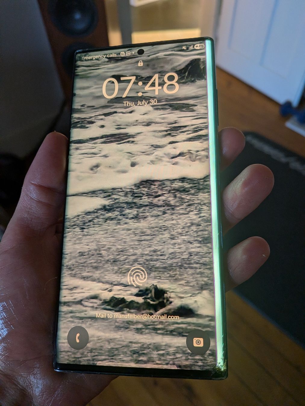 Samsung Handys / Smartphones: Samsung Galaxy S22 Ultra mit kaputtem Display – Defekt aus Bern von nussstange