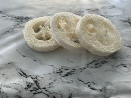 Luffa Scheiben 3er Set Seifanablage