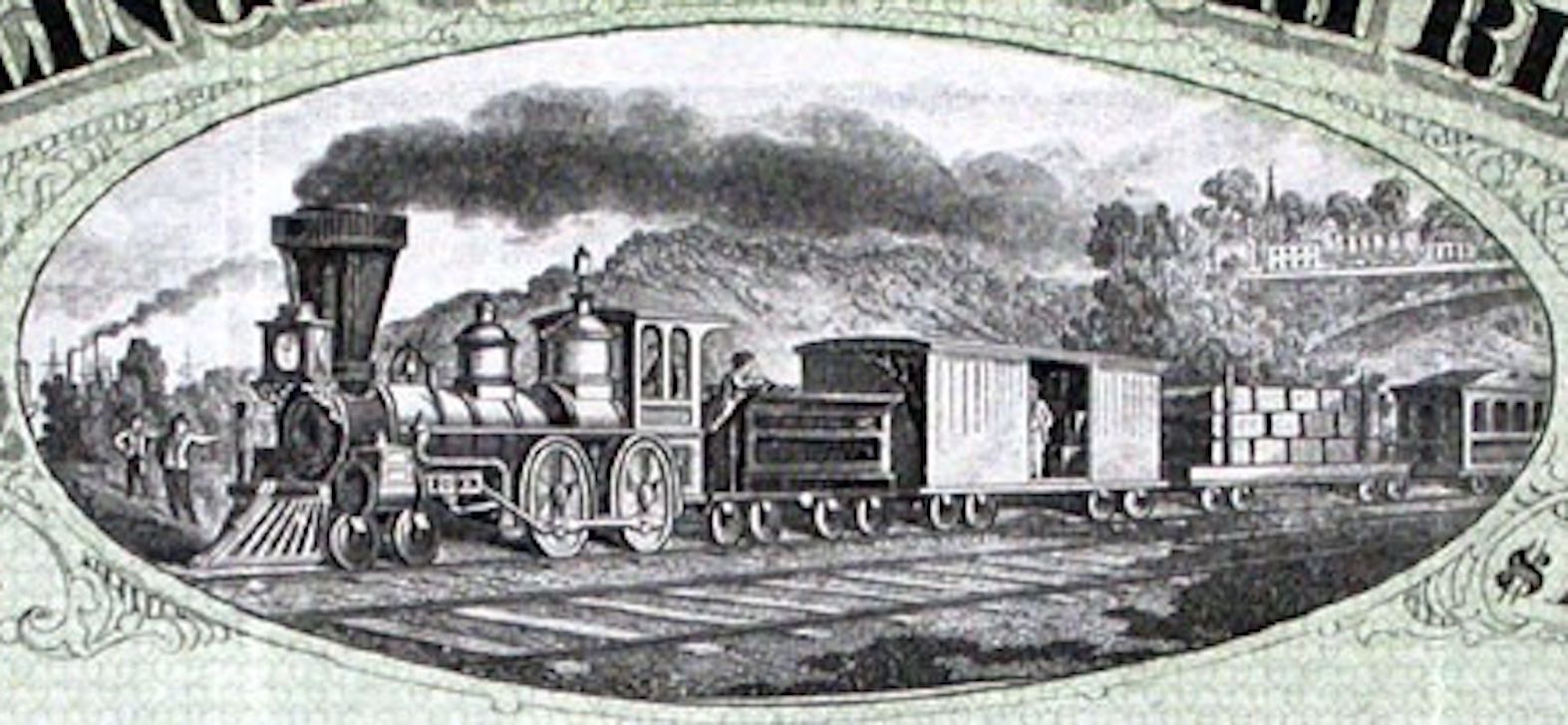 Burlington and Missouri River Railroad Company - 1875 (Gebraucht) in ...